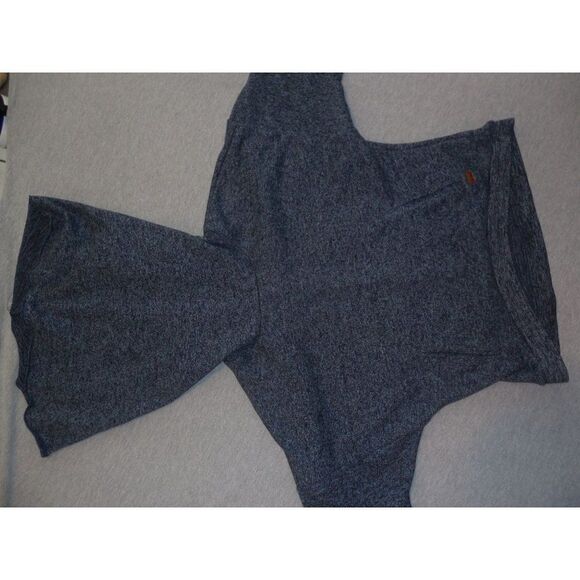 Roxy‎ Slouch Turtleneck Sweater Women Sz XS Petite Blue - Picture 2 of 8